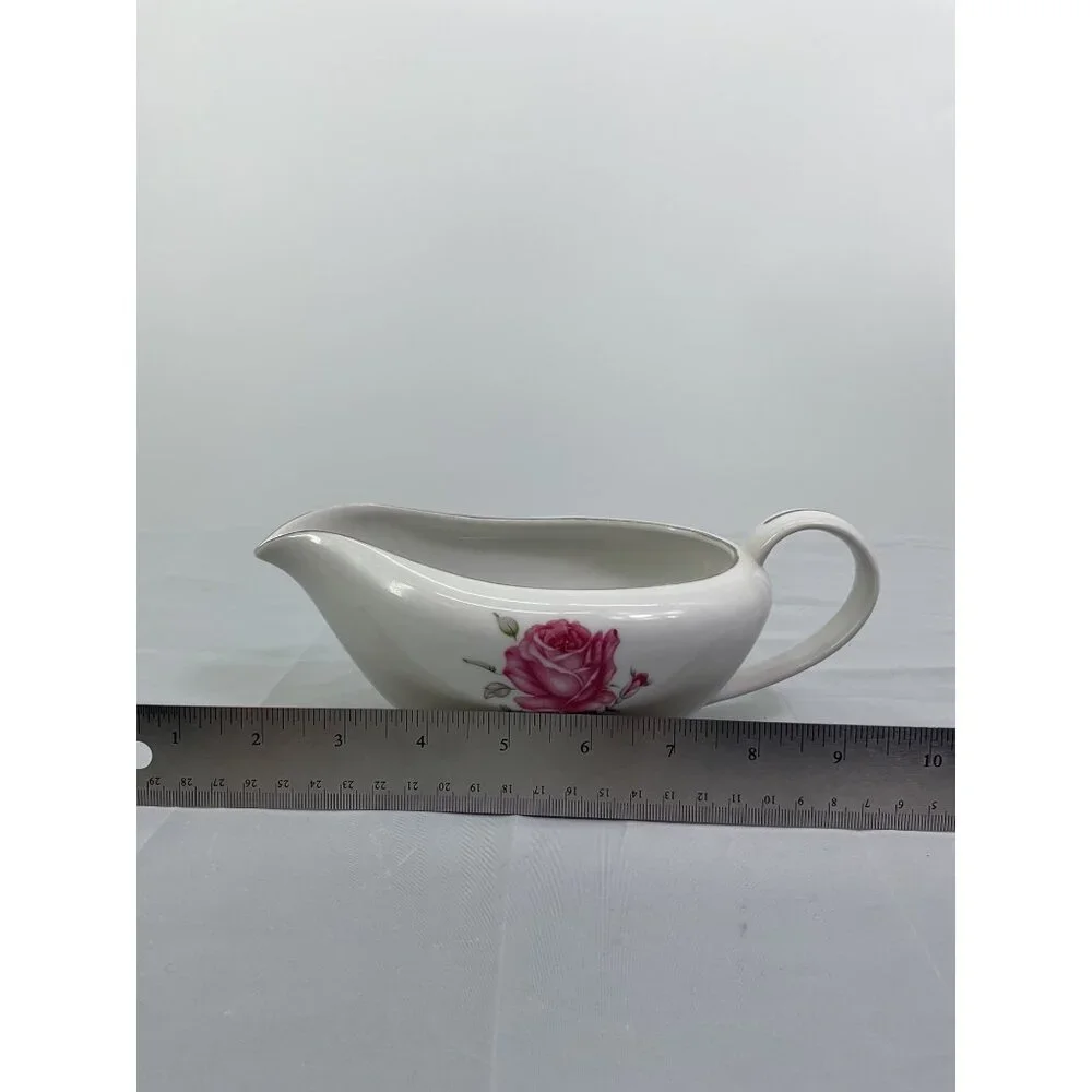 Vintage Imperial Rose Gravy Boat Fine China of Japan Granny Core #6702